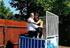 Why not have a dunk tank at the reception?!